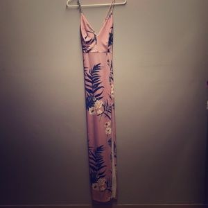 NWOT long floral dress